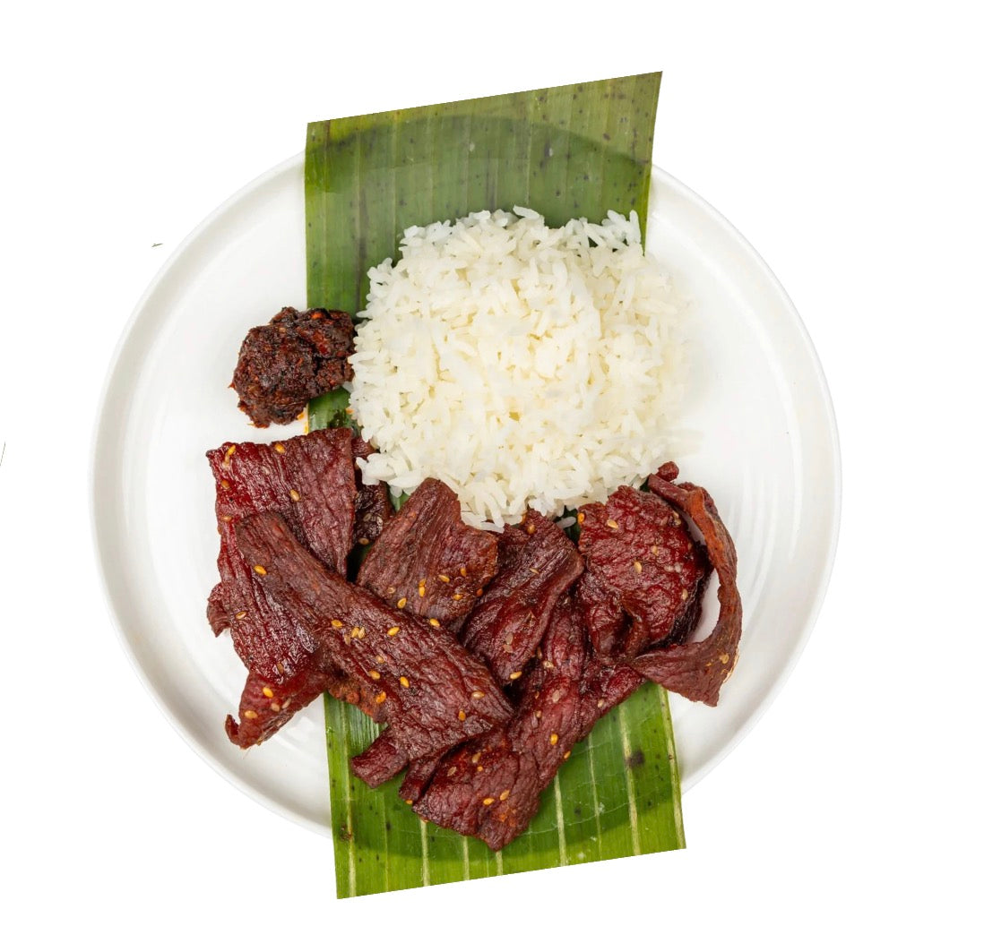 SEA SPECIAL BEEF JERKY & STICKY RICE
